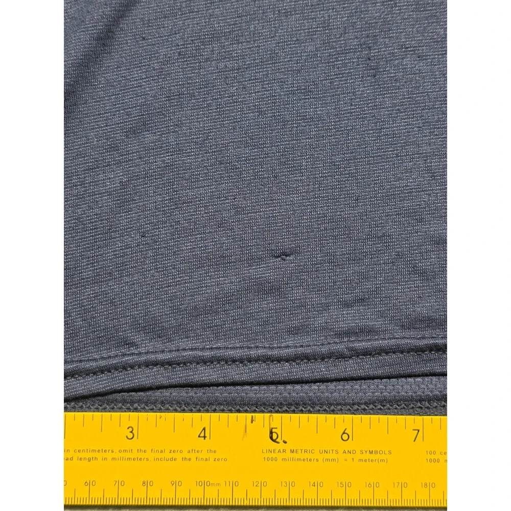 Patagonia Capilene 1/4 Zip Base Layer Shirt M USA Waffle‎ Knit Navy Outdoor